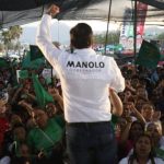 Transportistas protestan en Palacio Nacional; piden liberación de líder