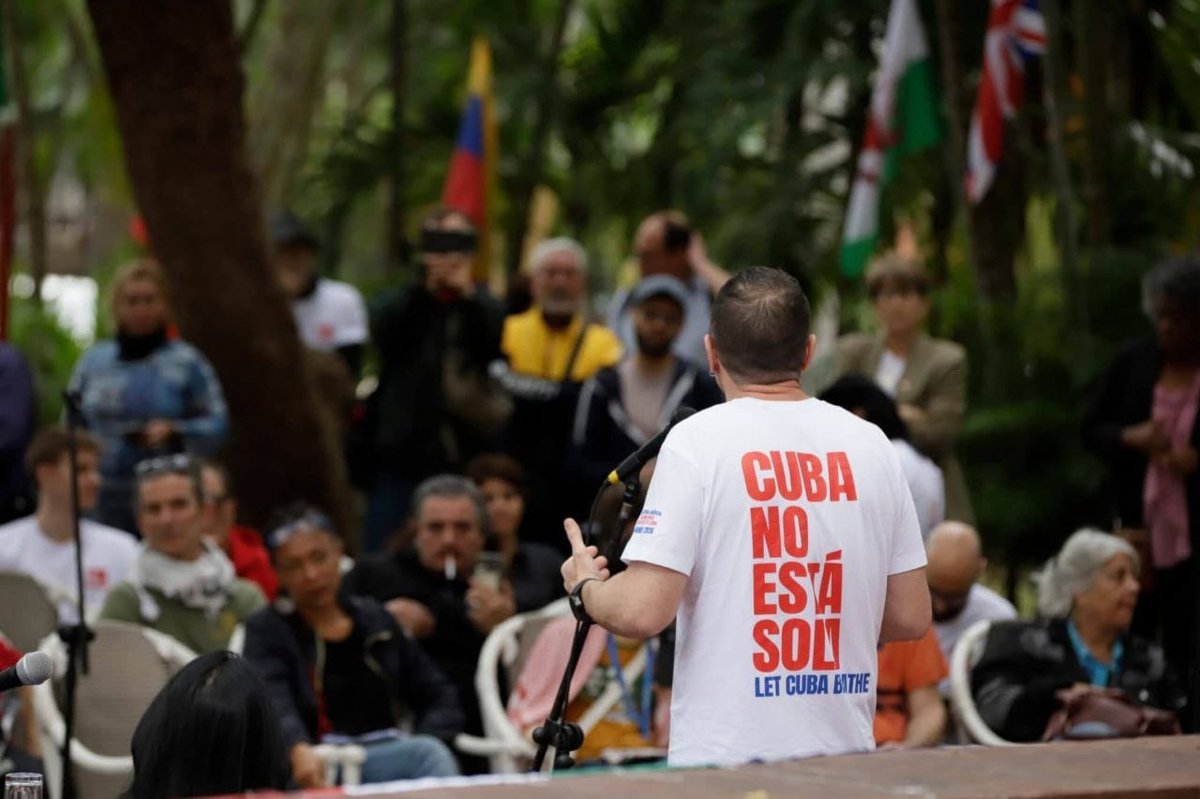 Caravana de solidaridad llega a Cuba: el gobierno celebra el apoyo internacional